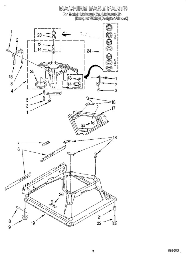 Diagram for GSQ9364HQ0