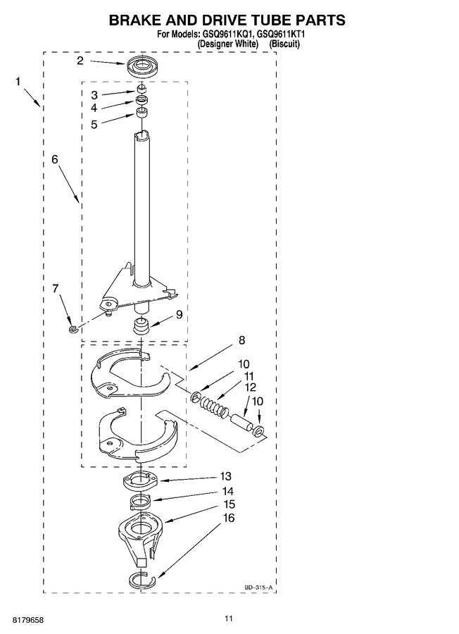 Diagram for GSQ9611KT1