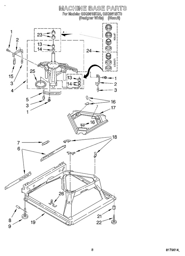 Diagram for GSQ9612KQ0
