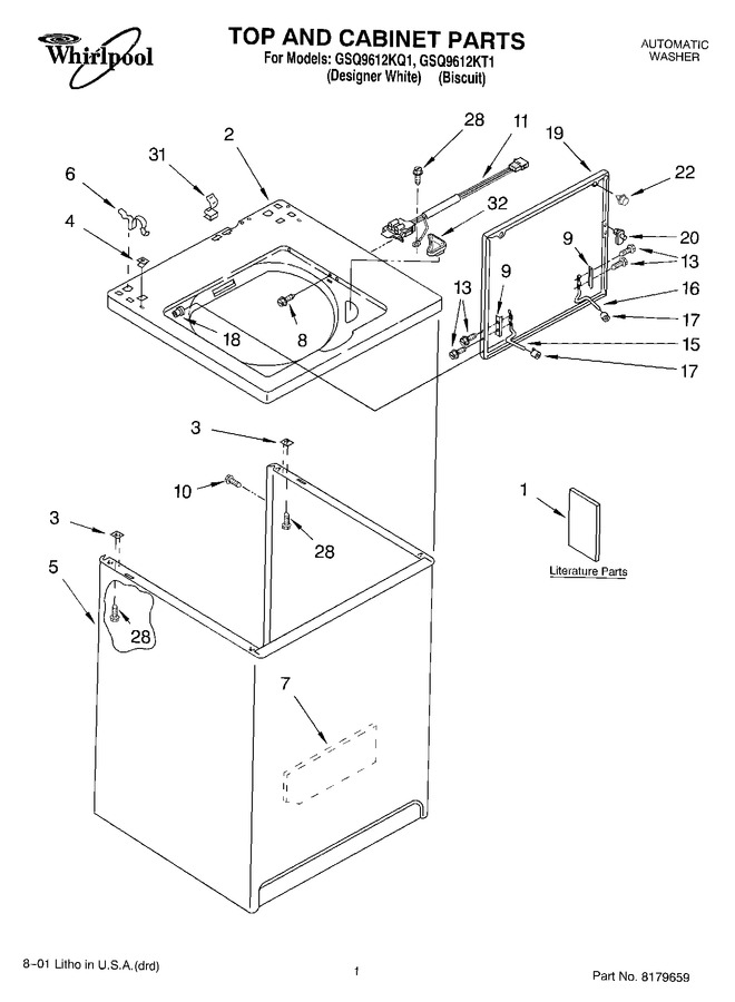 Diagram for GSQ9612KQ1