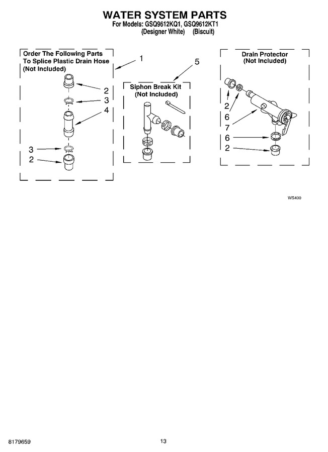 Diagram for GSQ9612KQ1