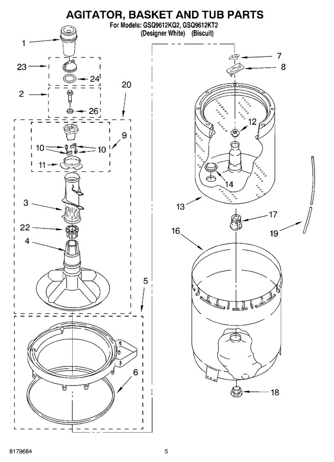 Diagram for GSQ9612KQ2