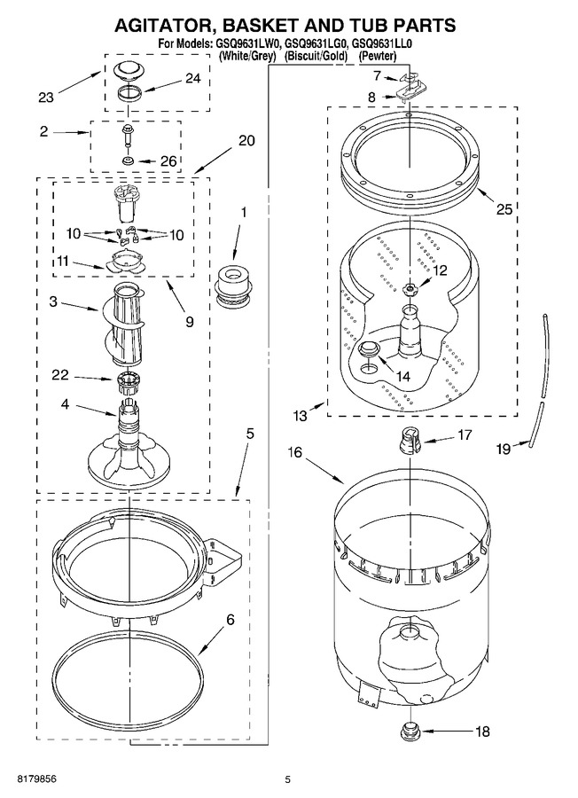 Diagram for GSQ9631LL0