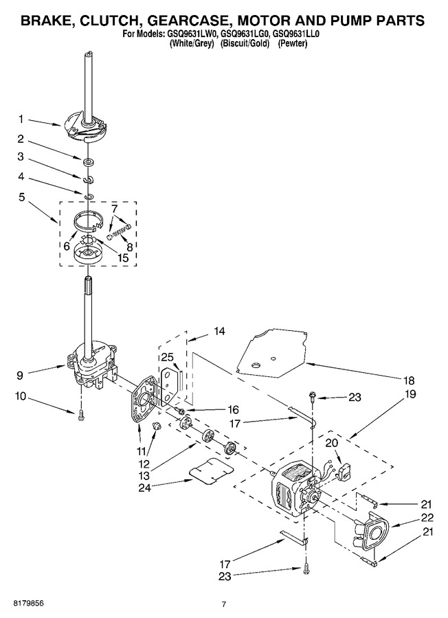 Diagram for GSQ9631LL0