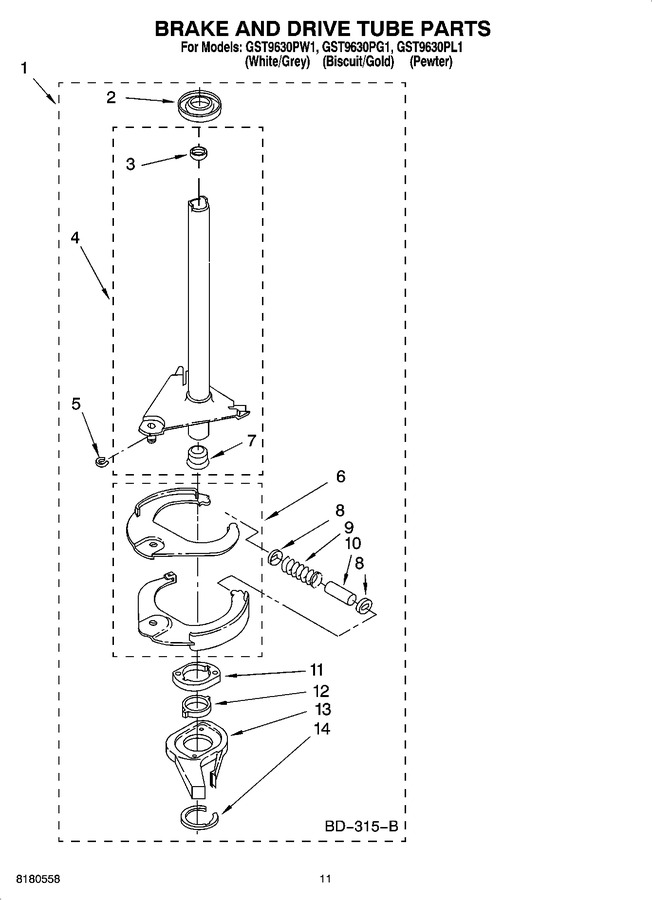 Diagram for GST9630PL1