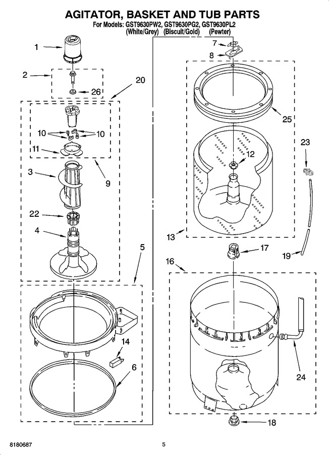 Diagram for GST9630PL2