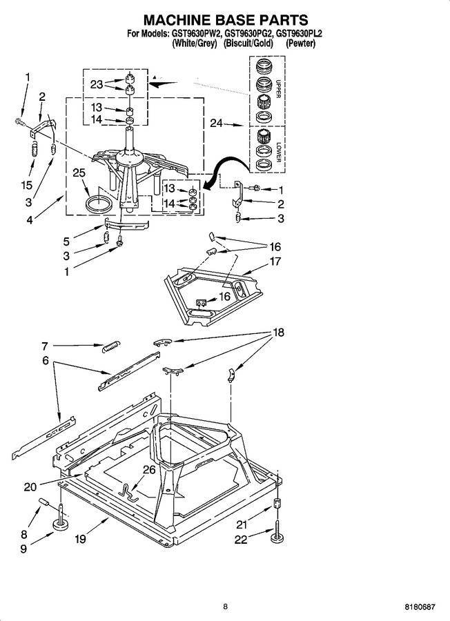 Diagram for GST9630PL2