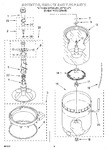 Diagram for 03 - Agitator, Basket, And Tub