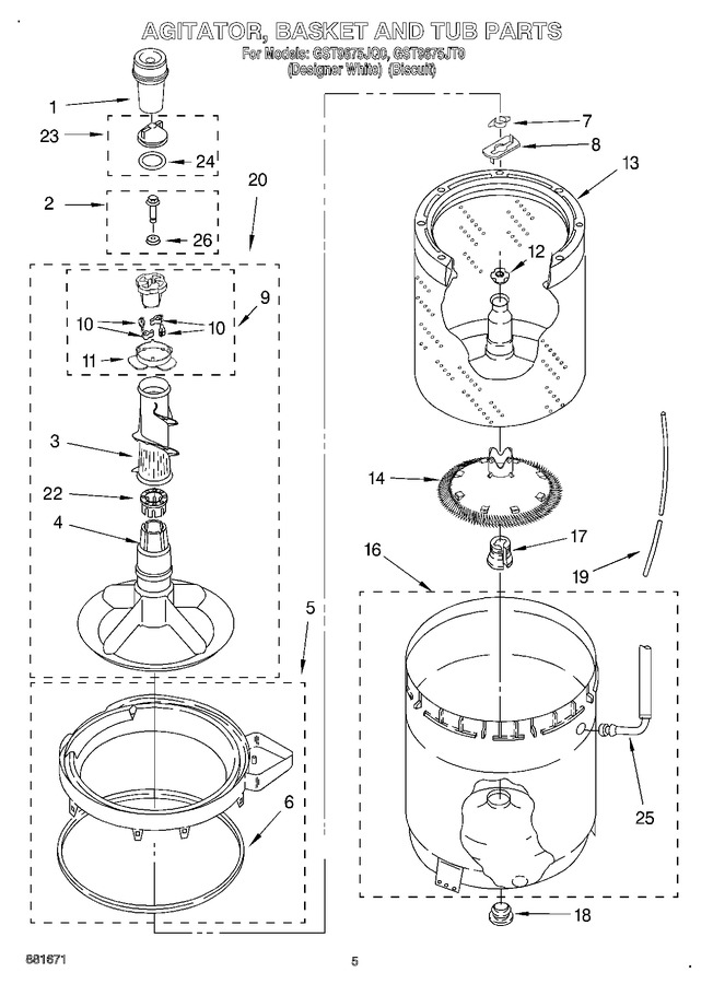 Diagram for GST9675JQ0