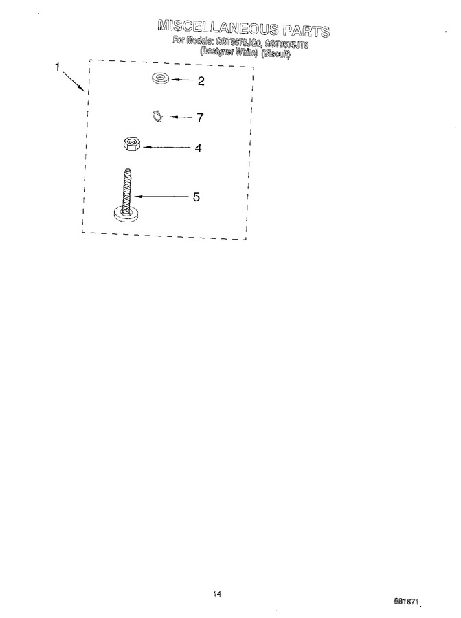 Diagram for GST9675JQ0