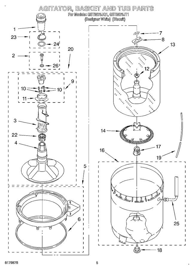 Diagram for GST9675JQ1