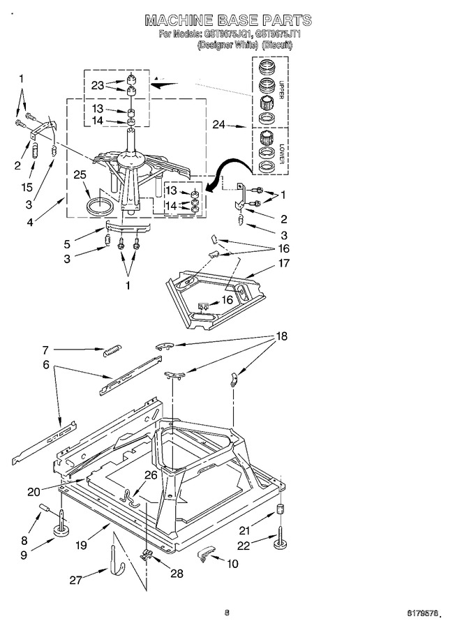 Diagram for GST9675JQ1