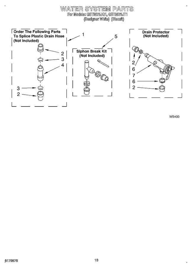 Diagram for GST9675JQ1