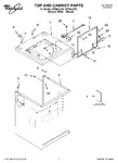Diagram for 01 - Top And Cabinet, Literature