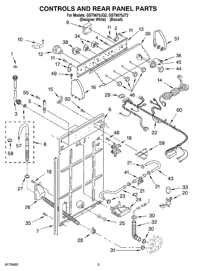 Diagram for GST9675JT2