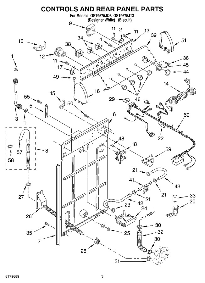 Diagram for GST9675JT3