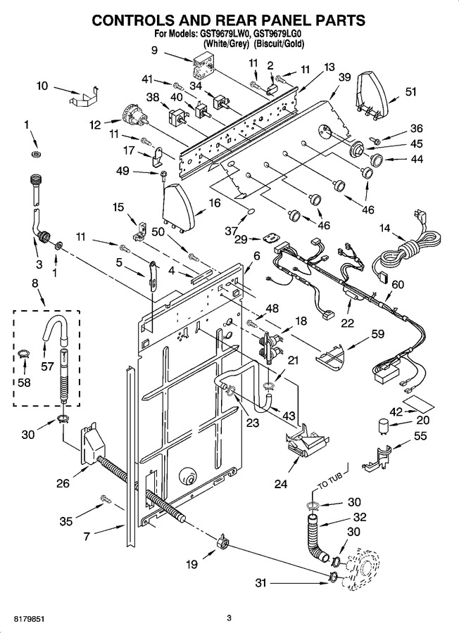 Diagram for GST9679LG0