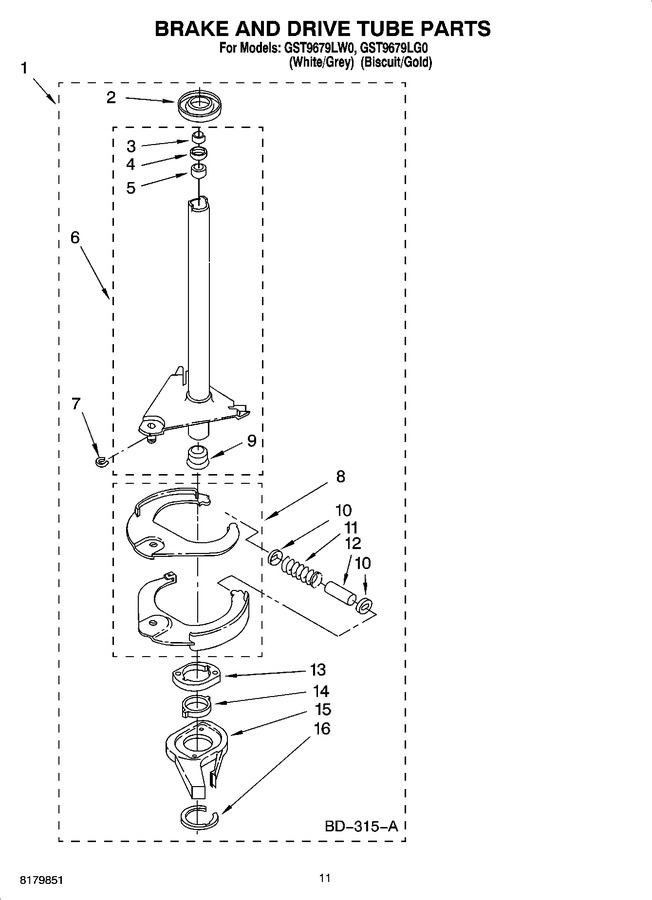 Diagram for GST9679LG0