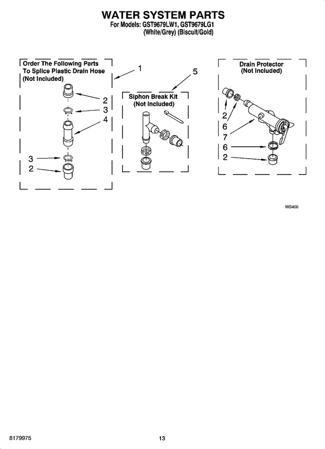 Diagram for GST9679LW1