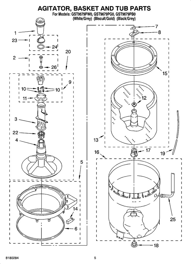 Diagram for GST9679PB0