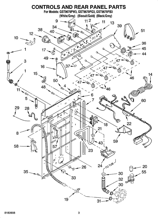 Diagram for GST9679PG3