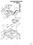 Diagram for 05 - Machine Base Parts