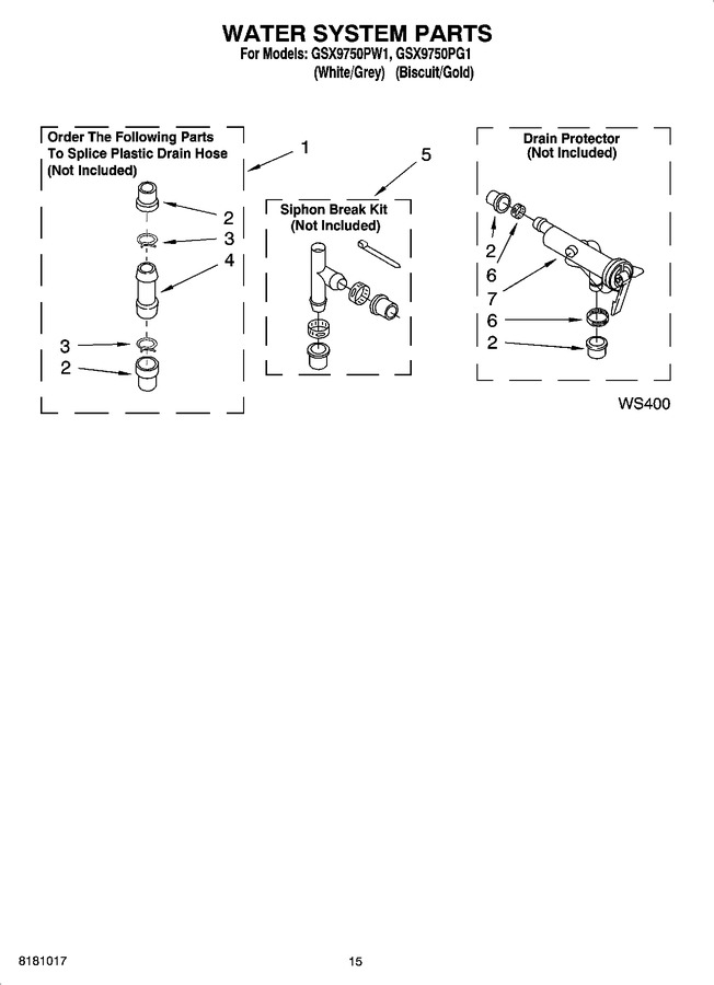 Diagram for GSX9750PG1