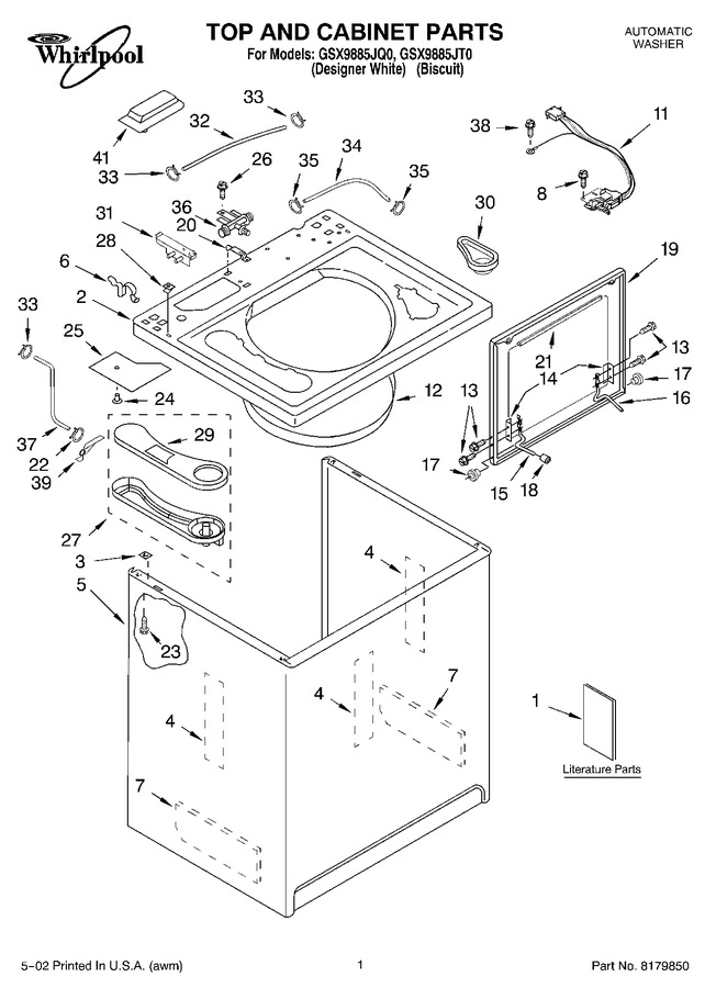 Diagram for GSX9885JQ0