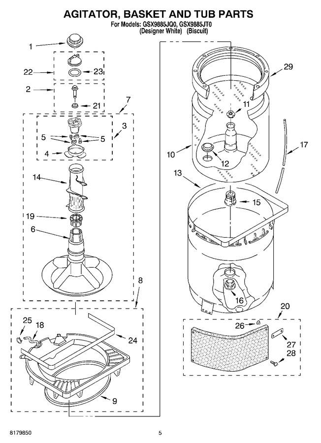 Diagram for GSX9885JQ0