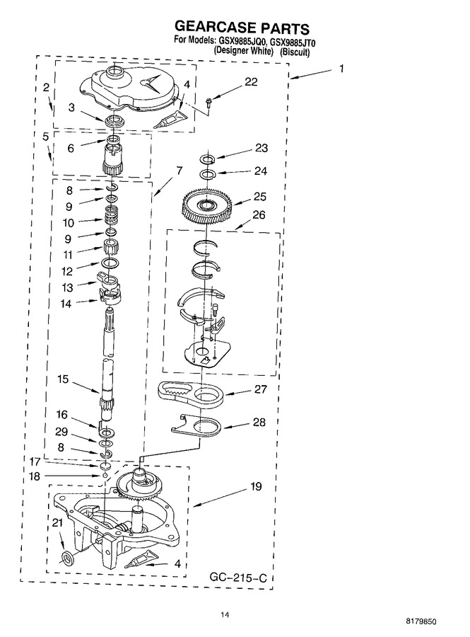 Diagram for GSX9885JQ0