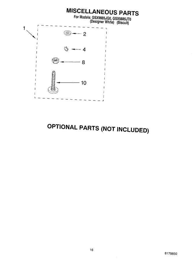 Diagram for GSX9885JQ0