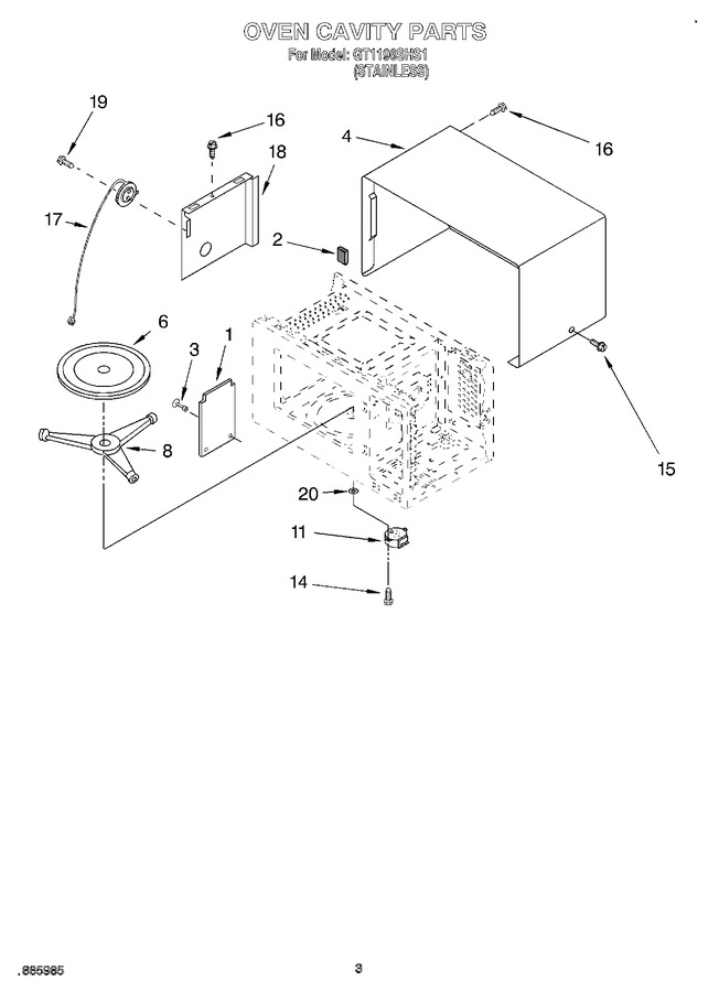 Diagram for GT1196SHS1