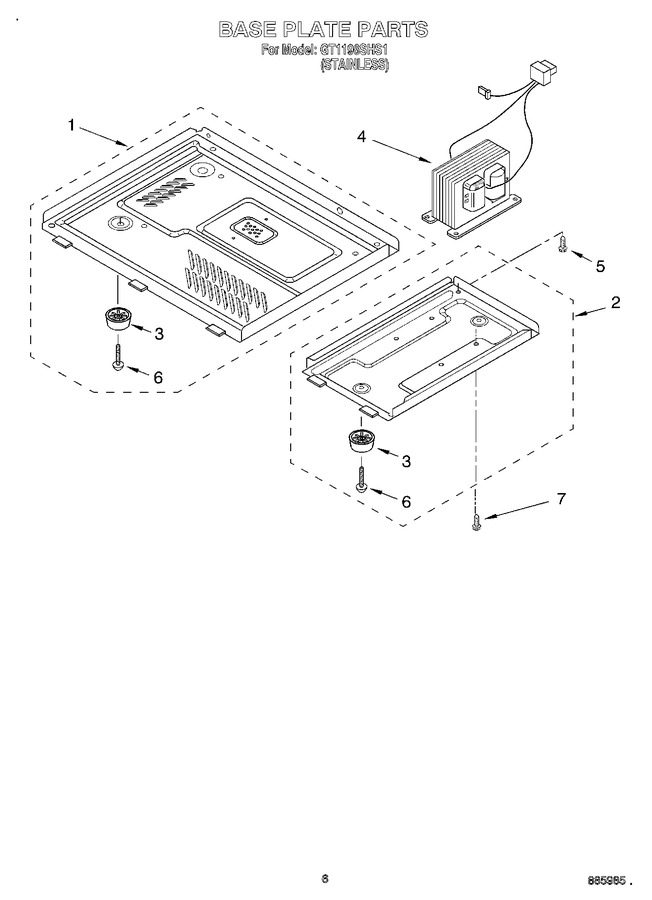 Diagram for GT1196SHS1