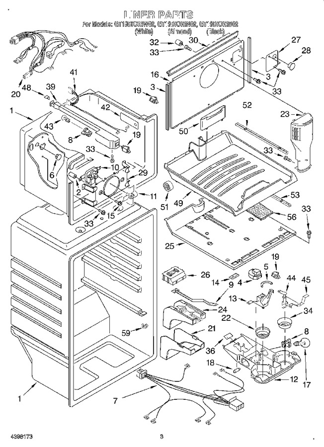 Diagram for GT19DKXGB02