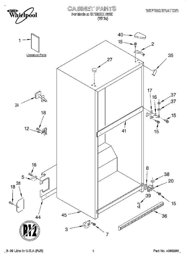 Diagram for GT19DKXHW00