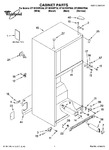 Diagram for 01 - Cabinet Parts