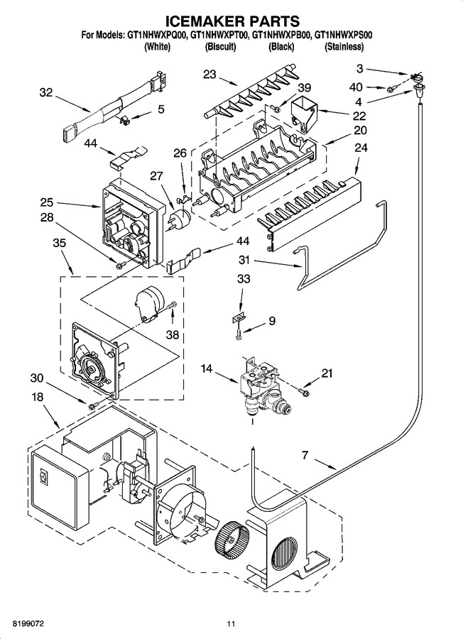 Diagram for GT1NHWXPS00