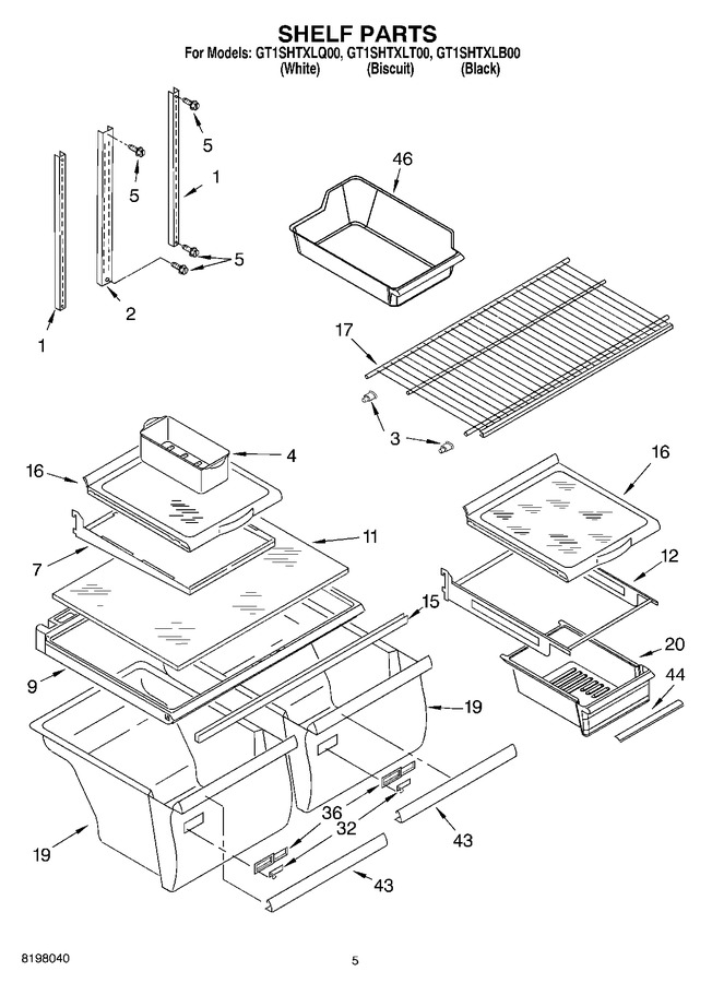 Diagram for GT1SHTXLB00
