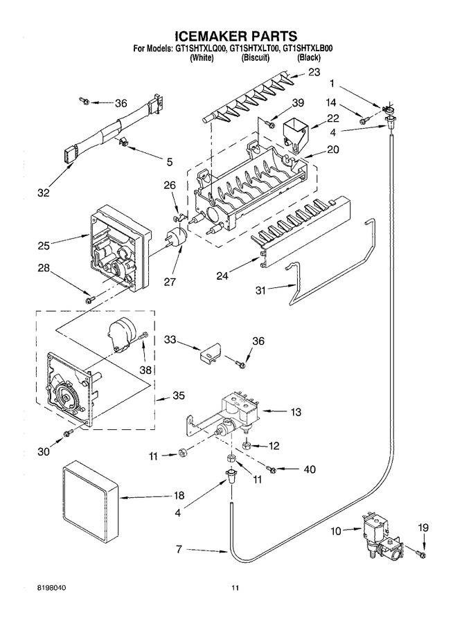 Diagram for GT1SHTXLT00