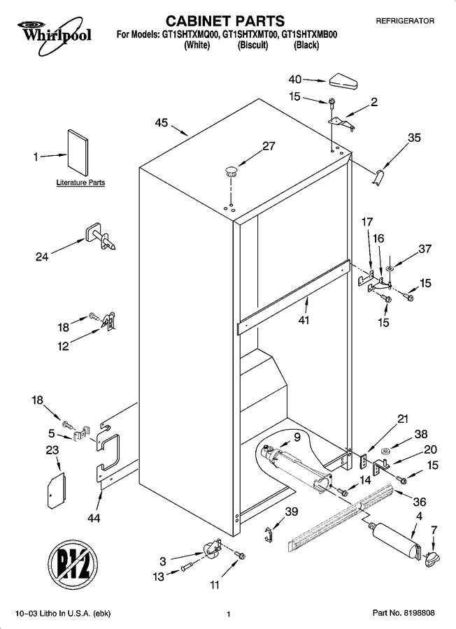 Diagram for GT1SHTXMB00