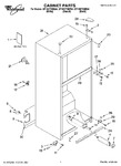 Diagram for 01 - Cabinet Parts