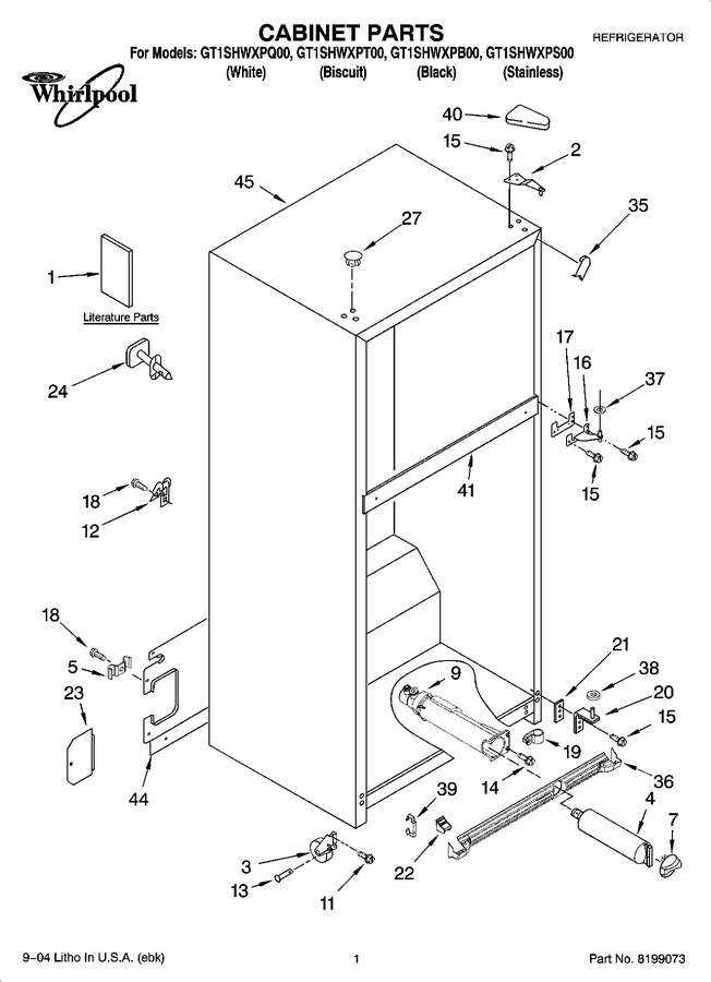 Diagram for GT1SHWXPS00