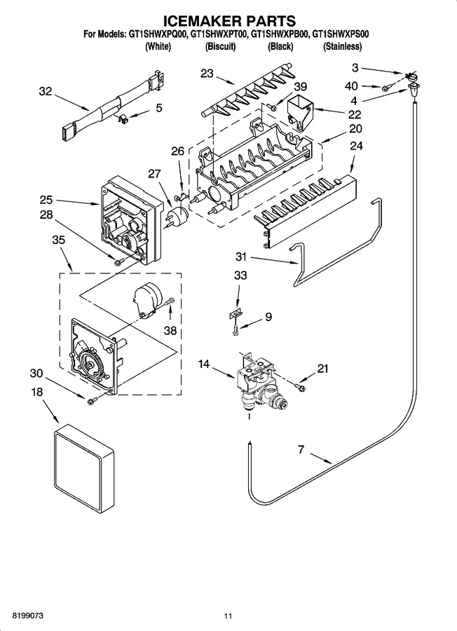 Diagram for GT1SHWXPS00
