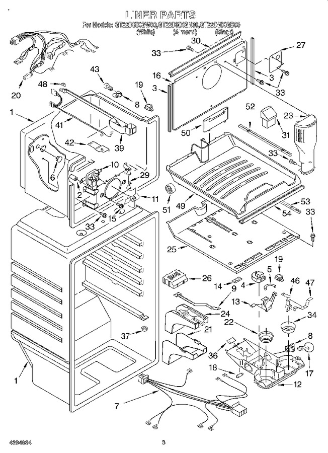 Diagram for GT22DMXGW00