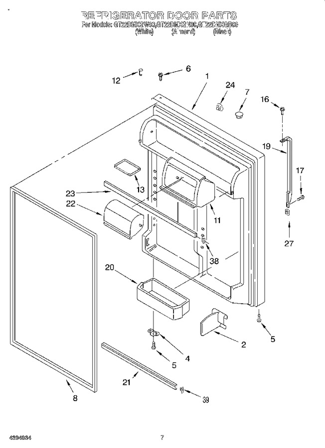 Diagram for GT22DMXGW00