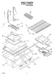Diagram for 03 - Shelf Parts