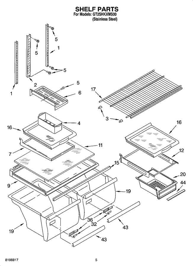 Diagram for GT2SHKXMS00