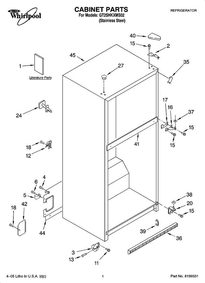 Diagram for GT2SHKXMS02