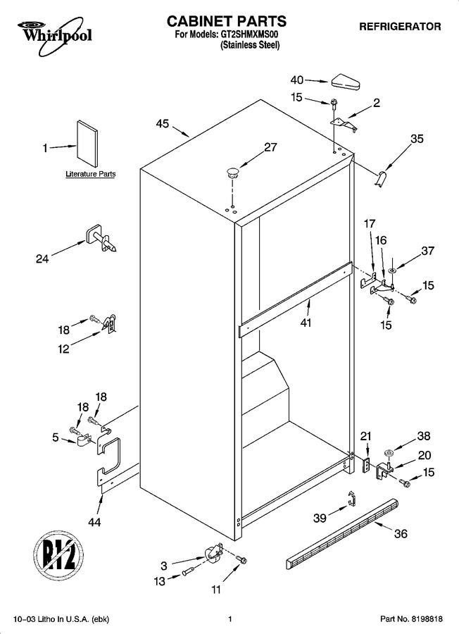Diagram for GT2SHMXMS00
