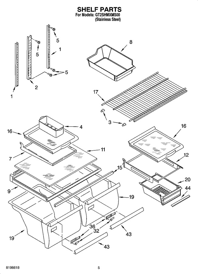 Diagram for GT2SHMXMS00